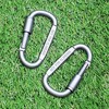 SFr lock D carabiner 4ea