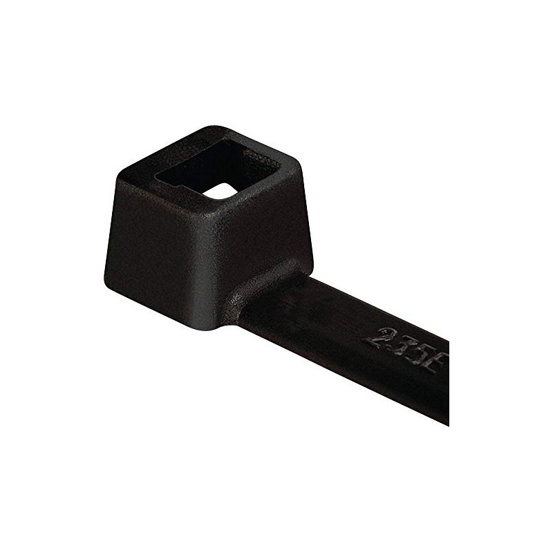HellermannTyton 111-03050 T30R-PA66HS-BK Cable Tie 150 mm 3.50 mm Black