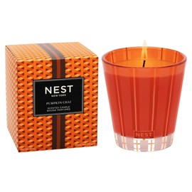 NEST New York Scented Classic Candle, Autumn Plum - 8.1 oz - Up to 60-Hour Burn Time - Reusable Glass Vessel