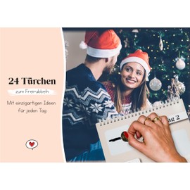 Darlena Advent Calendar for Couples, Date Advent Calendar for Adults, Couples, Couples Advent Calendar, Gift for Men, Women, Boyfriend & Girlfriend, Santa Gift for Him and Her