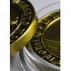 The Commemorative Coin Company MEMENTO MORI/VIVERE Antique Gold REMINDER COIN
