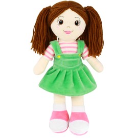 Playtime by Eimmie 14" Soft Baby Doll for Boys (Ollie) - Plush Rag Doll for Toddlers & Infants, Washable Stuffed Toy with Sensory Fabric Body - Great for Baby Showers, Birthdays & Special Occasions