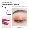 GHFCZOO 2Pcs Gel Eyeliner Pencils - Ultra-Smooth 1.5mm Tip, Waterproof