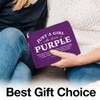 LGLZSHP Purple Lover Gifts for Women Makeup Bag Inspirational Purple