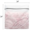 Muchfun 2Pcs Durable Honeycomb Mesh Laundry Bags for Delicates 24