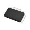 Operitacx 100pcs Black Blank Index Cards for Writable Vocabulary Learning