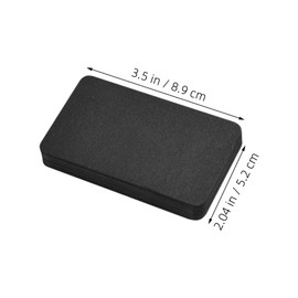 Operitacx 100pcs Black Blank Index Cards for Writable Vocabulary Learning Craft Scrapbooking Mini Note Cards