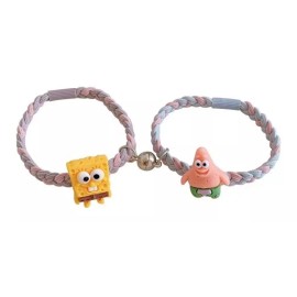 Jextech Pulsera  En Combo O Pareja Amigos Bob Esponja Y Patricio