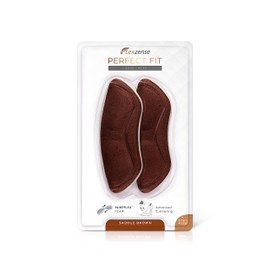 Premium Liners for Loose Shoes | Reduce The Spaces Inside Loose Shoes | 5.5 mm Thick | 1 Pair (Saddle Brown)