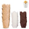 HIDOSNG Tulip Cupcake Liners, 200pcs Baking Paper Cups, Cupcake Muffin