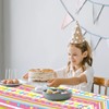 YuZhou 1 PCS Easter Tablecloths, 137x229cm/54x90inch Easter Table Covers Square