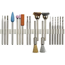 ホーザン(HOZAN) ビット全種類セット ホルダー付 19本入 塗装の下地から精密仕上げ 取付軸径2.35mmΦ K-109-69