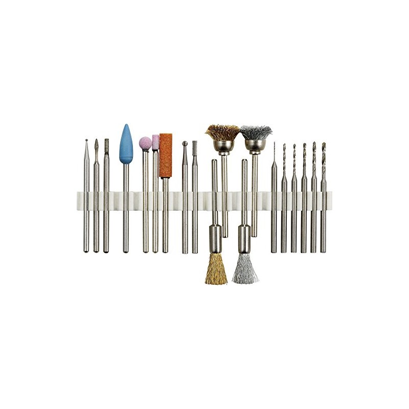 ホーザン(HOZAN) ビット全種類セット ホルダー付 19本入 塗装の下地から精密仕上げ 取付軸径2.35mmΦ K-109-69