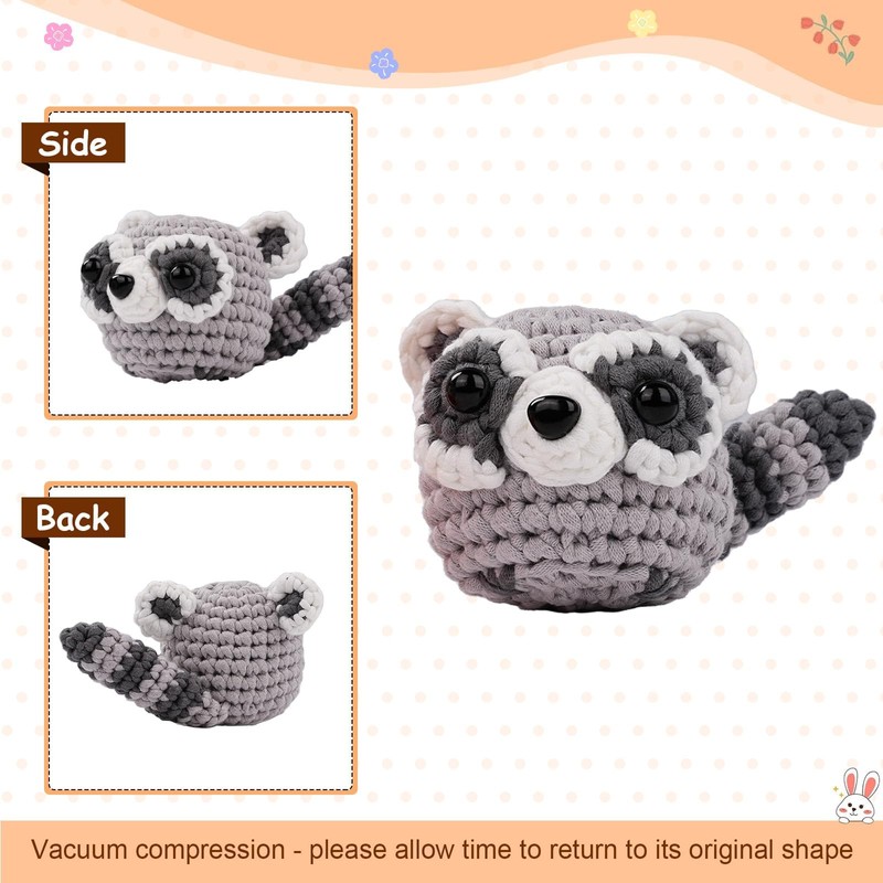 Outbit Crochet Set for Beginners, Complete Crochet Set with Step-by-Step