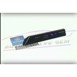 Mercedes for Front Diamond Grille Emblem Radiator Gloss Black Badge  C43 E43 E53