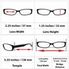 Reading Glasses - 9503HP -BBBB-1.75