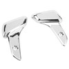 1 Pair Motorcycle Rear Foot Rest Electroplated Plastic Passenger Foot