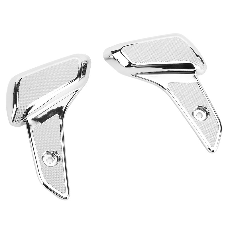 1 Pair Motorcycle Rear Foot Rest Electroplated Plastic Passenger Foot