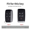 ontto Leather Car Key Fob Cover Keyring for Land Rover