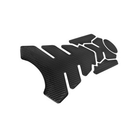 INFINAUTO Fuel Tank Protector PVC Rubber Pad Emblem Badge Sticker Stylish Design