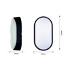 Luceco EBEO10P40-01 Eco Oval Bulkhead LED Lighting with PIR Motion