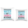 Water My Favorite Beverage, Hydration Specialist Waterboy Throw Pillow