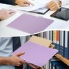 Luxoraiova Pack of 5 A4 Document Wallets, Waterproof Document Folders,