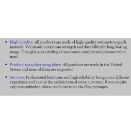 HandMade 2015-2019 Ford F150 Lariat NEW LEATHER Black Center Console Lid Cover