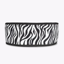 TRAINLIKEFIGHT - Weight Lifting Belt - Belt for Functional Training, Weightlifting, Fitness and High Load Training - Lumbar Support (XS, ZEBRA)