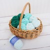 Threadart 6 Pack Super Soft Chenille Yarn - Bulky Yarn,
