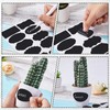 Desuibao 180 Pieces Chalkboard Labels for Jars and Food Containers,