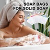 Pack of 40 Soap Bags for Solid Soap, Soap Net