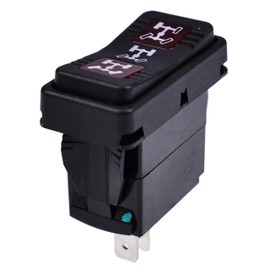 YLQASOON AWD Dash Rocker Button Switch 4012747 Compatible with Polaris Brutus Ranger 500 570 800 900 1000 XP Crew