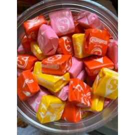 Starburst - 3 FRUIT FLAVORS-  Fruit Chews BULK Candy - 1/2 POUND BAG BULK CANDY