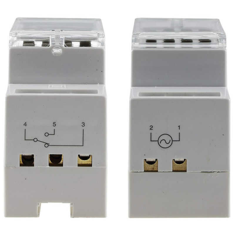 ChiliTec Timer for DIN Rail Switch Panel Digital Timer 230