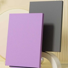 NBR Foam Yoga Pilates Exercise Mat - Non-Slip, Noise Reducing Anti-slip Purple/50x40
