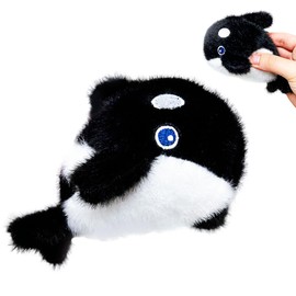 Cute Orca Stuffed Animals for Girls, Boys and Babies, Mini Plushies, Kawaii Whale Plush Toys, Orca Stuffed Sea-Animal Plush Toys for Kids, Party Favors, Easter Basket Stuffers