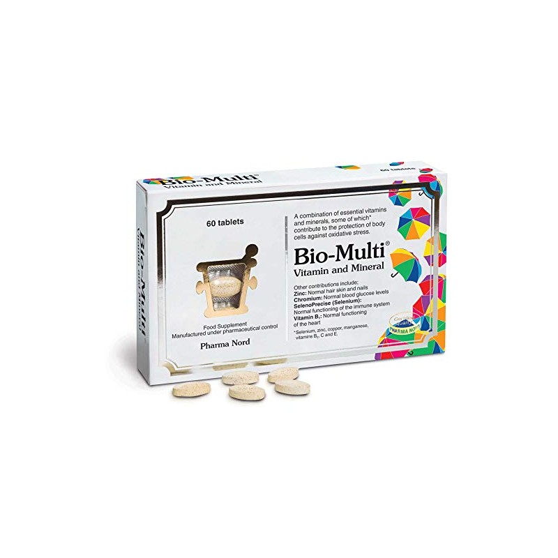 Pharma Nord Bio-Multi Vitamin and Mineral -60 Tablets (Pack of