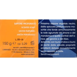 L'Amande Zafferano Scented Soap in Gift Packaging - 150 ml