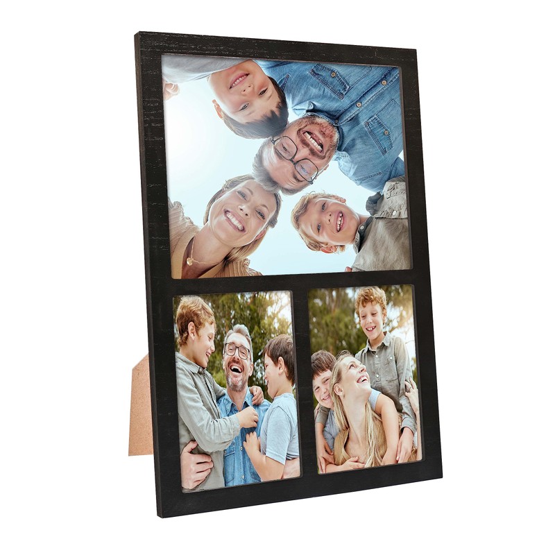 MONT PLEASANT Collage Picture Frame for Wall with 3 Openings