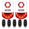 Daytech Strobe Siren Alarm Home Caring Loud Outdoor SOS Alert