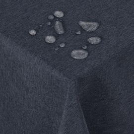 Deconovo Waterproof Tablecloth, 130 x 220, 130 x 160, 130 x 130, 130 x 280, 140 x 240, 140 x 300, 140 x 200., 130x130