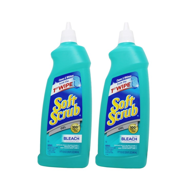 Soft Scrub Soft Scrub Gel Cleanser with Bleach -12.6 Fl