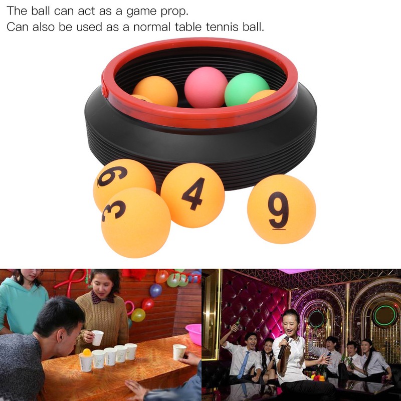 Recreation Activity Lottery Number Balls Decompression Toy Ping Pong Ball