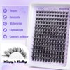 ALICE Lash Clusters Wispy Cluster Eyelash Extensions 168pcs Fluffy Individual