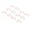 160Pcs Kids Paper Clips Bunny Style Smoothing Strong Metal Exquisite