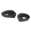 2 Pcs Door Side Rearview Mirror Cover Cap Left Right