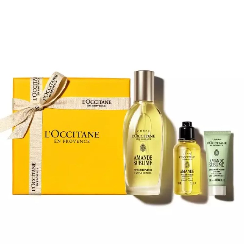 L'Occitane [록시땅](강남점)[기프트] 아몬드 서플 스킨 오일 100ml 세트 (아망드 쉬블리므)(+디럭스