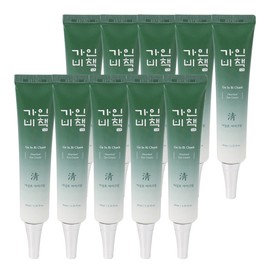 (10 pieces) Gainbi Cheong Eoseongcho Eye Cream 40ml / Herbal Soothing Care Wrinkle Improvement Whitening Function / (10개)가인비책 청 어성초 아이크림 40ml 약모밀 진정케어 주름개선 미백기능성