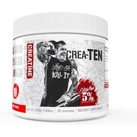 5% Nutrition CreaTEN Creatine Complex + Accelerators | Flavored Creatine Powder for Muscle Gain | Max Power, Strength, Endurance, & Recovery (225 g, Fruit Punch)